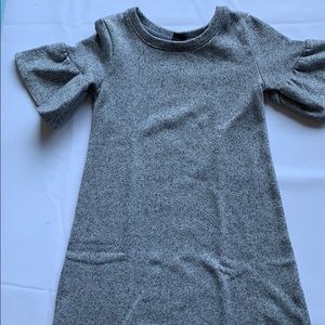 Grey glitter dress